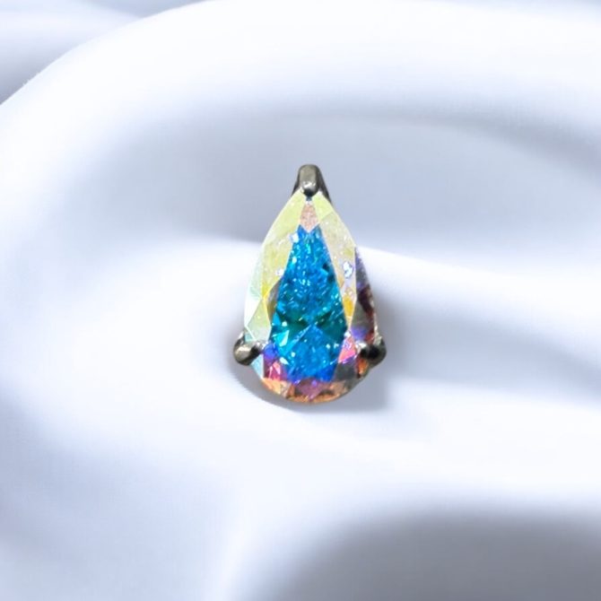 Titanium Pear Gem - Neometal