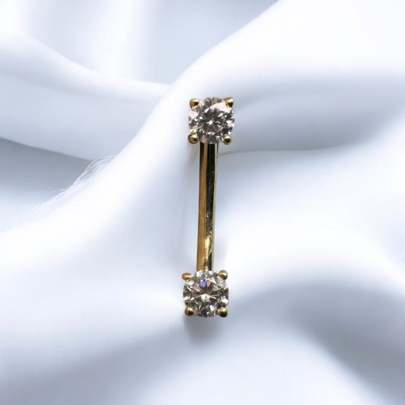 Junipurr Empress Curved Gem Barbell - Junipurr