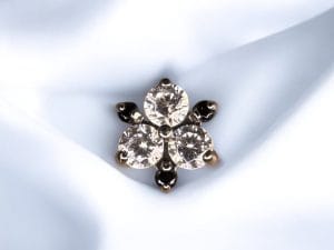 Malorie Bicolor White CZ- Tremun