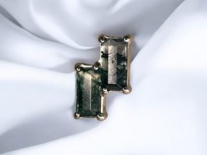 Baguette Double Moss Agate - Tremun