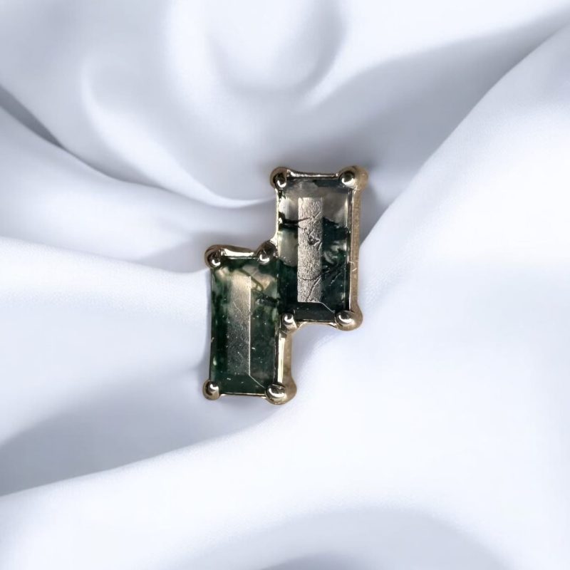 Baguette Double Moss Agate - Tremun