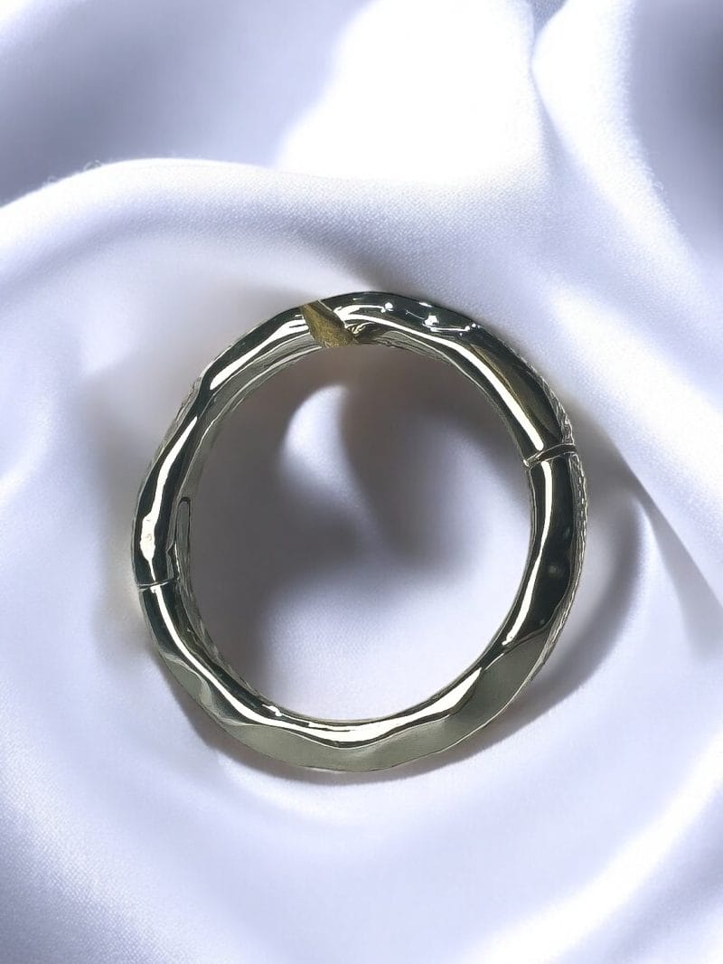 14K Gold Textured Clicker - Afbeelding 2