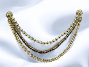 14k Gold Mixed Chain