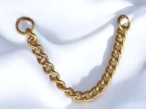 Gold Titanium Chain - Implant Grade