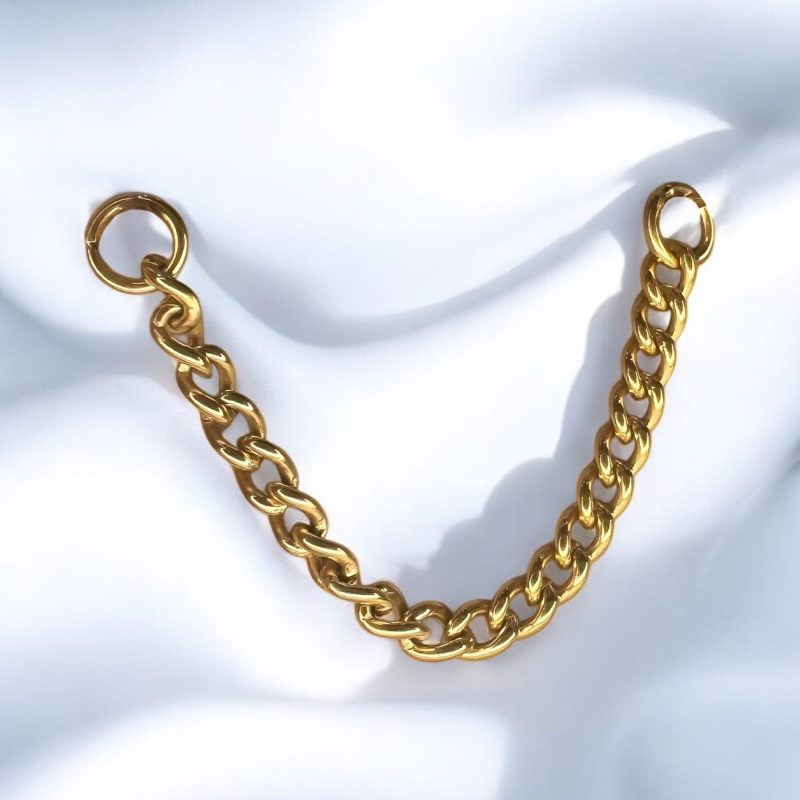 Gold Titanium Chain - Implant Grade