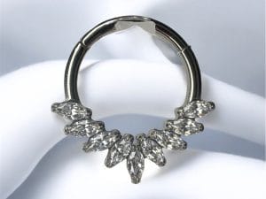 9-Gem Marquise Clicker CZ - Invictus