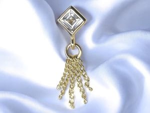Miel 14k Piercing Top - Beatti jewelry