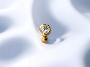 14k Bezel & Bead - Invictus