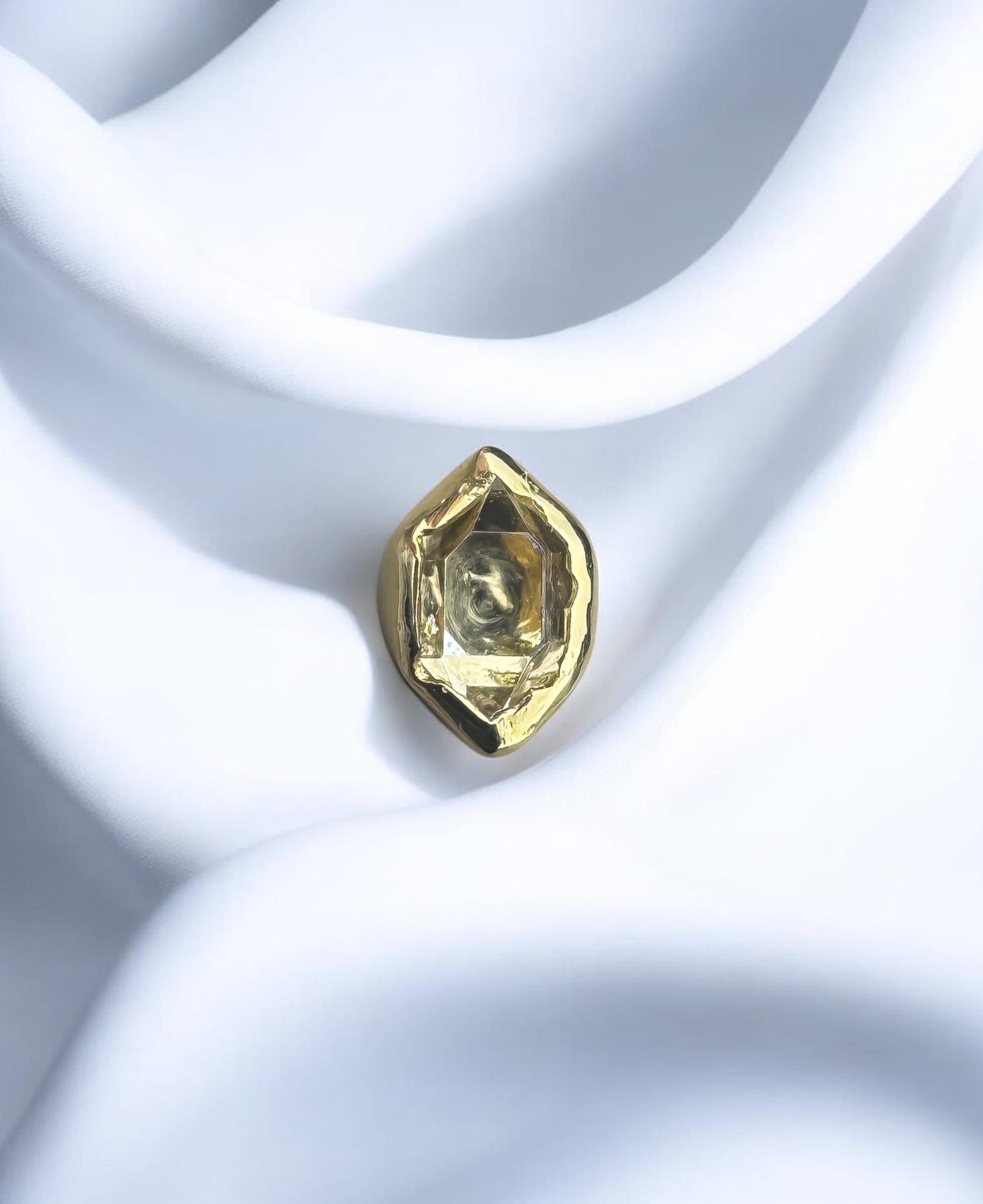 Raw Herkimer Diamond 18K - NAGA
